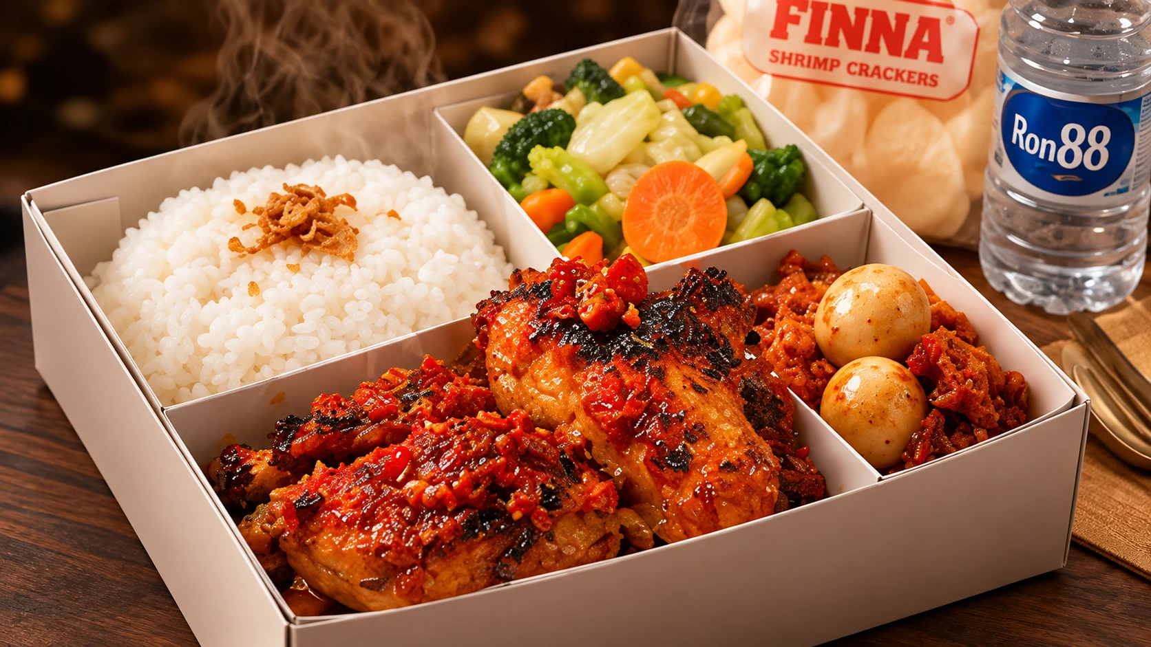 Menu Utama: Ayam Bakar Taliwang