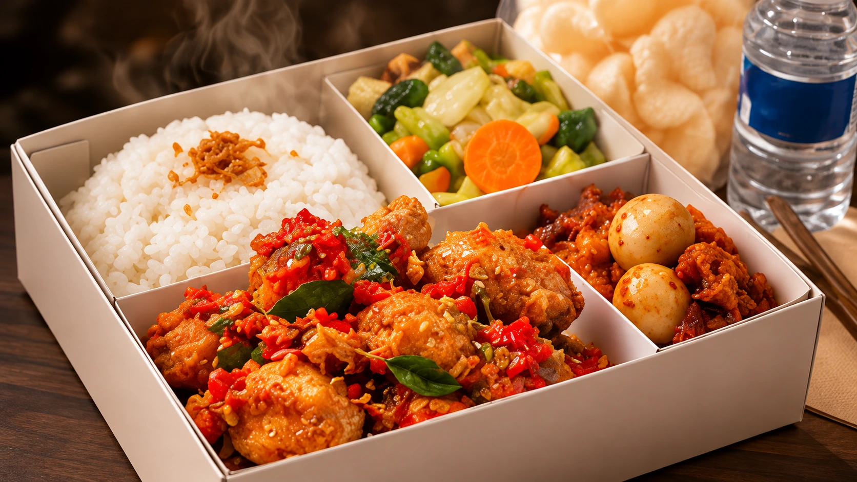 Menu Utama: Ayam Rica-Rica